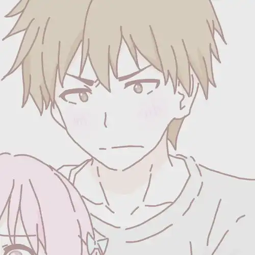 动漫头像希望你的愿望里面也有我