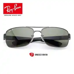 rayban雷朋太阳眼镜男女方形复古偏光驾驶司机墨镜0rb3522