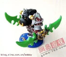 美女玩家软陶小白的萌系魔兽世界系列作品