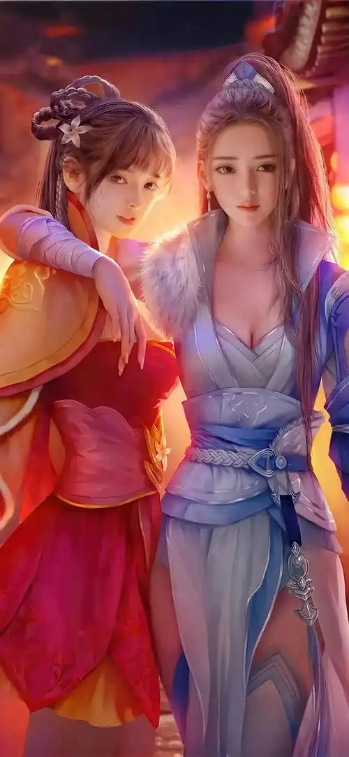 二次元唯美古风美女系列主题壁纸美图