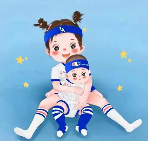 兄妹三人微信卡通头像