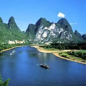 用山水风景做微信头像