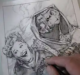 看完这些帅气的手稿后,我有种扔掉手绘板的冲动......