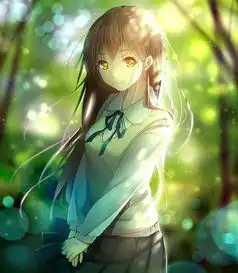 超美二次元动漫少女,不是每一个人都值得我为他转身