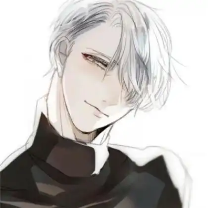 二次元男生头像萌帅,紧盯你的眼眸真的很帅的