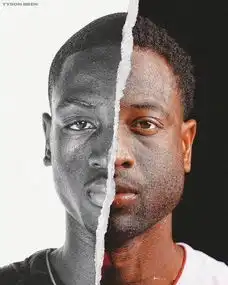 让人过目难忘的4大球员戴维斯眉毛连一条线,韦德脸部特征明显