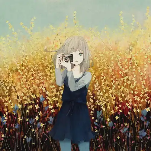 动漫美图画师的插画作品