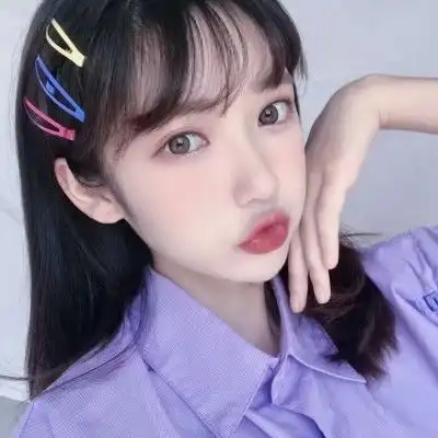 女生头像ins动漫蓝色系