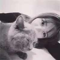 qq头像带猫的女生头像女生带猫的qq头像