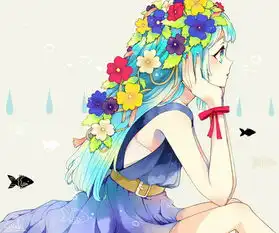 求,唯美动漫少女妖姬头像不少与5个啦