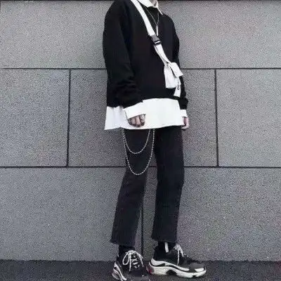 韩系大衣搭配男qq头像网