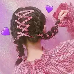 女生头像我将永远忠于自己,披星戴月奔向理想和你