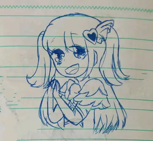 一个不会绘画的生活类up的画改我的画系列