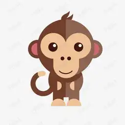 手绘扁平化卡通猴子素材图片免费下载高清png千库网图片编号9426208