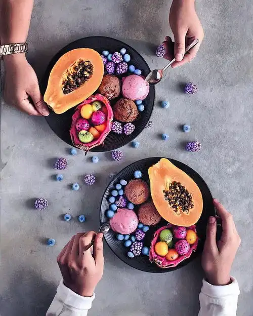 ins上爆红的16岁少年把素食做成了艺术品,超惊艳