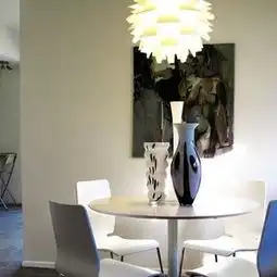 现代简约风格两居室小餐厅吊顶效果图