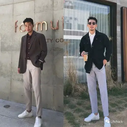身高170183男生搭配参考,这样穿才帅比