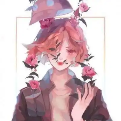 女孩与花,insnayuillust图源网络唯美图片我要个性网