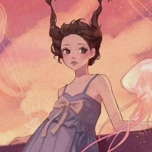 唯美动漫女生头像若人间有情那是开始也是尽头