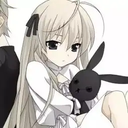 萌系二次元情侣头像真人