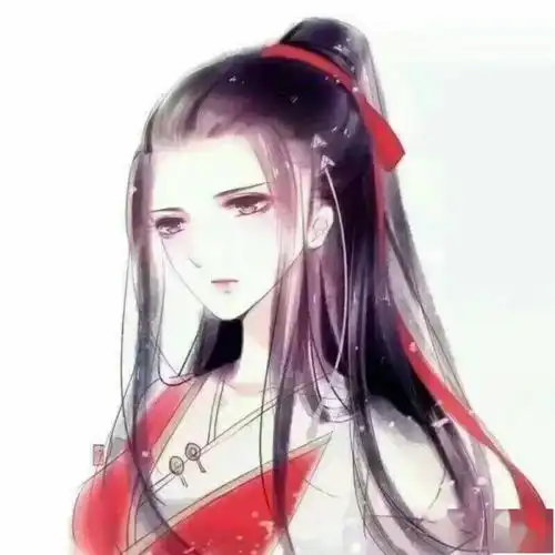 画q版萌系小女孩古风头