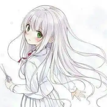 漫头女生美美哒二次元动漫头像
