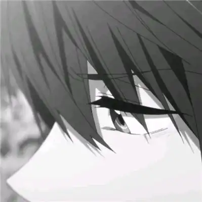 动漫男生头像白色系高清