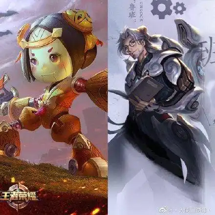 古代四大美女终于齐聚峡谷,两位新英雄曝光,鲁班亲爹原来是男神
