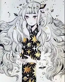 加拿大插画师marutibitamin,告诉你什么颜色最少女