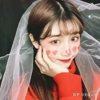 微信清新头像女孩系列图