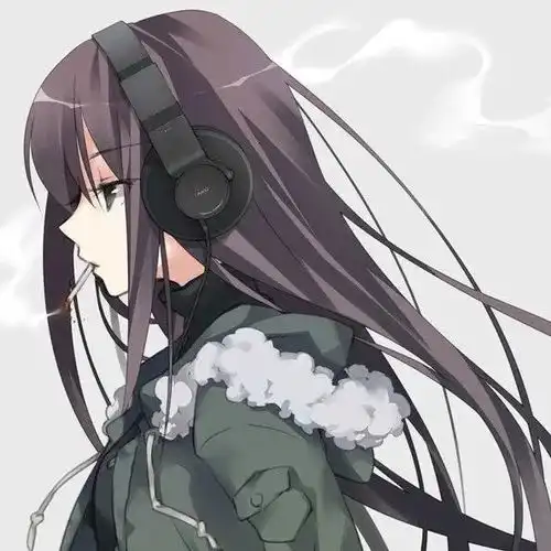 好看的动漫头像女黑色系