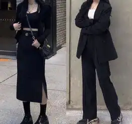 戈蔓婷女装黑色系的衣服怎么穿搭才能更出彩不显老气