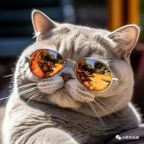 这10只猫咪的太阳镜造型,夏天的流行趋势你get了吗