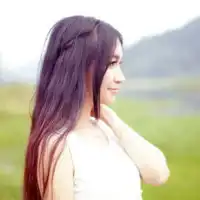 治愈系女生头像甜美女生的容颜