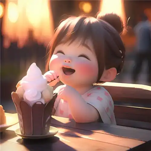 温柔笑脸治愈动漫小女孩头像图片,充满着善良和纯真