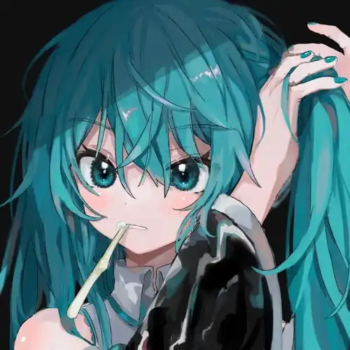 好看动漫女生头像如果你想亲吻星星我拨开云层做你的楼梯