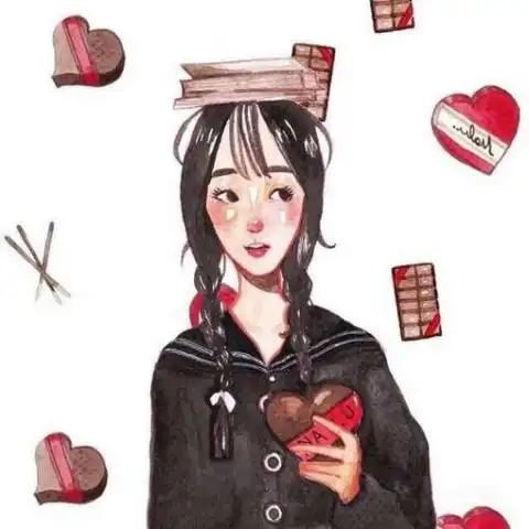 萌系可爱情头动漫一男一女很火软萌情头一左一右