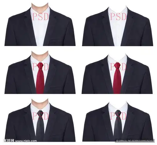 卡通正装男士照片头像