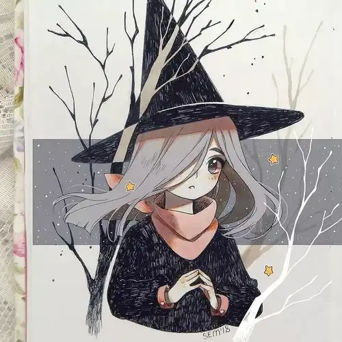 萌化网友,这风格的手绘插画让人一看就爱了