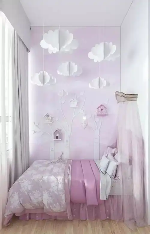 粉色装修儿童房怎样才不会俗套爸爸小情人的房间怎能将就