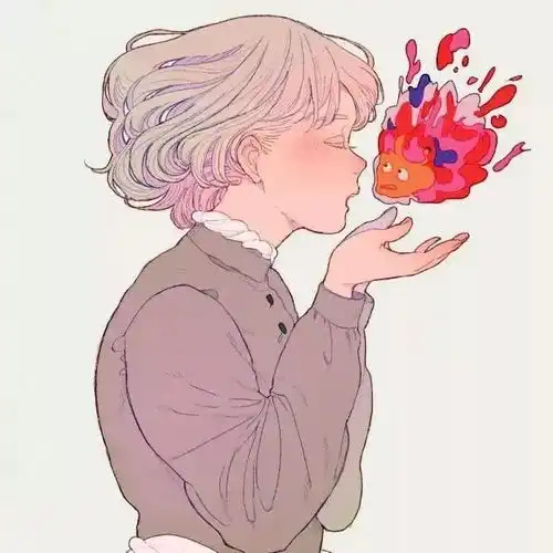 卡通兄妹俩头像女生