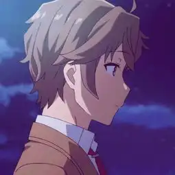 情侣头像橙色系一男一女