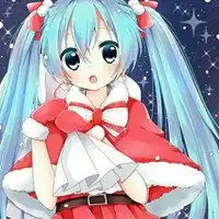 卡通圣诞头像女卡通可爱圣诞节女生头像