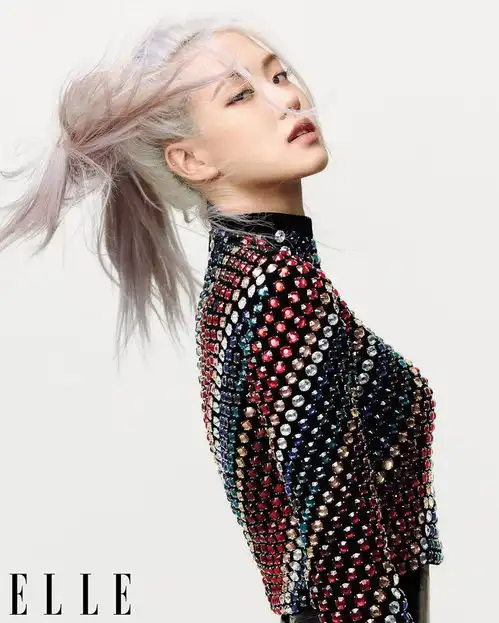 blackpink拍暗黑系大片四人四色又美又飒