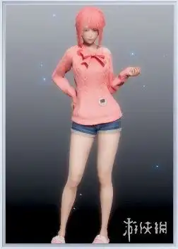 roomgirl牛仔短裤粉色系少女下载roomgirl人物卡下载