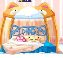 qq宝贝动漫主题小猫家具图片