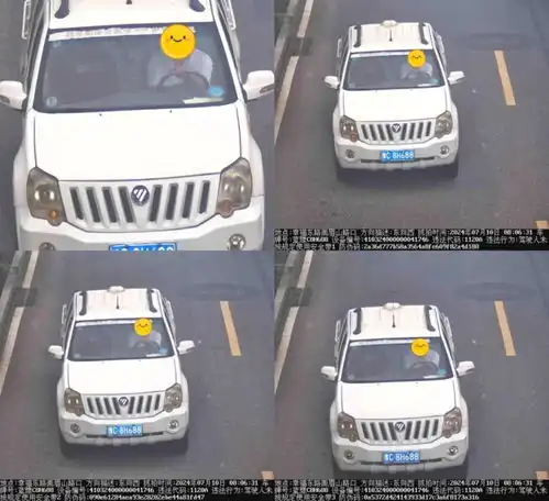 豫c,压线未系安全带曝光