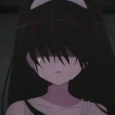 丧系动漫头像男女头