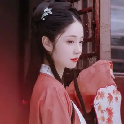 古风系三人闺蜜头像真人