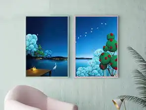 北欧清新系列蓝色风景山水河面装饰画图片设计素材高清模板下载180.29mb森林风景装饰画大全